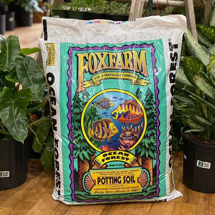 FoxFarm Ocean Forest Organic Garden Potting Soil Mix, 12 Quart Bag (7 Pack) - VMInnovations