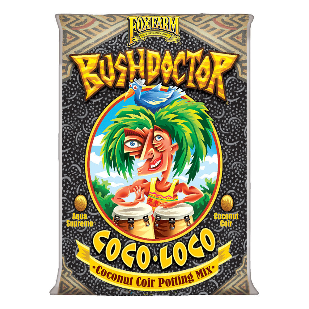 FoxFarm FX14100 Bush Doctor Coco Loco Plant Garden Potting Soil Mix, 2 Cubic Ft - VMInnovations