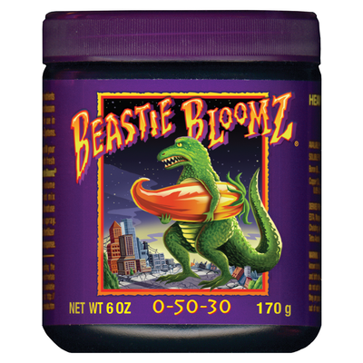 FoxFarm Beastie Bloomz 6 oz Blossom Builder Plant Nutrients Fertilizer (2 Pack)