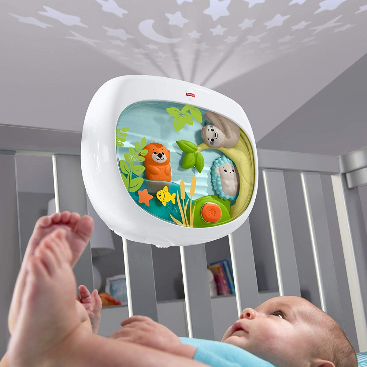 Fisher Price Settle & Sleep Star Projection Soother w/ Music, Light, & Motion - VMInnovations