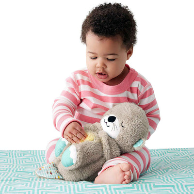Fisher Price Infant Baby Plush Bedtime Musical Soothe 'n Snuggle Otter(Open Box)