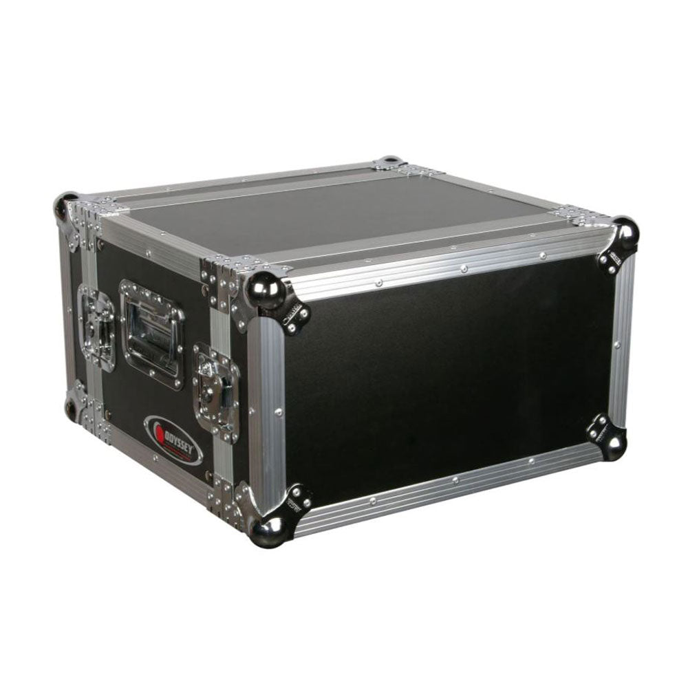 Odyssey FZER6 Adjustable 6U Pro Fight Zone Series Effects Rack Case with 6 Racks - VMInnovations