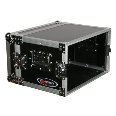 Odyssey FZER6 Adjustable 6U Pro Fight Zone Series Effects Rack Case with 6 Racks - VMInnovations