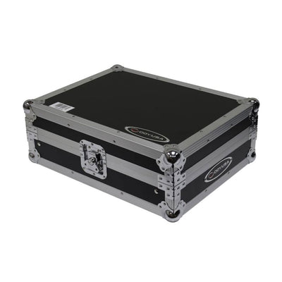 Odyssey 12 Inch Format DJ Mixer Case with Extra Deep Rear Compartment, Black