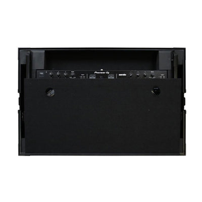 Odyssey Pioneer DDJ-SR / DDJ-SR2 Flight Case with Angle Glide Platform, Black - VMInnovations
