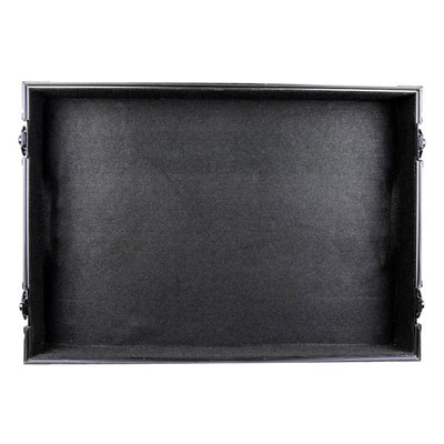 Odyssey Reversible DJ Coffin Flight Case with Full Laptop Glide Platform, Black - VMInnovations