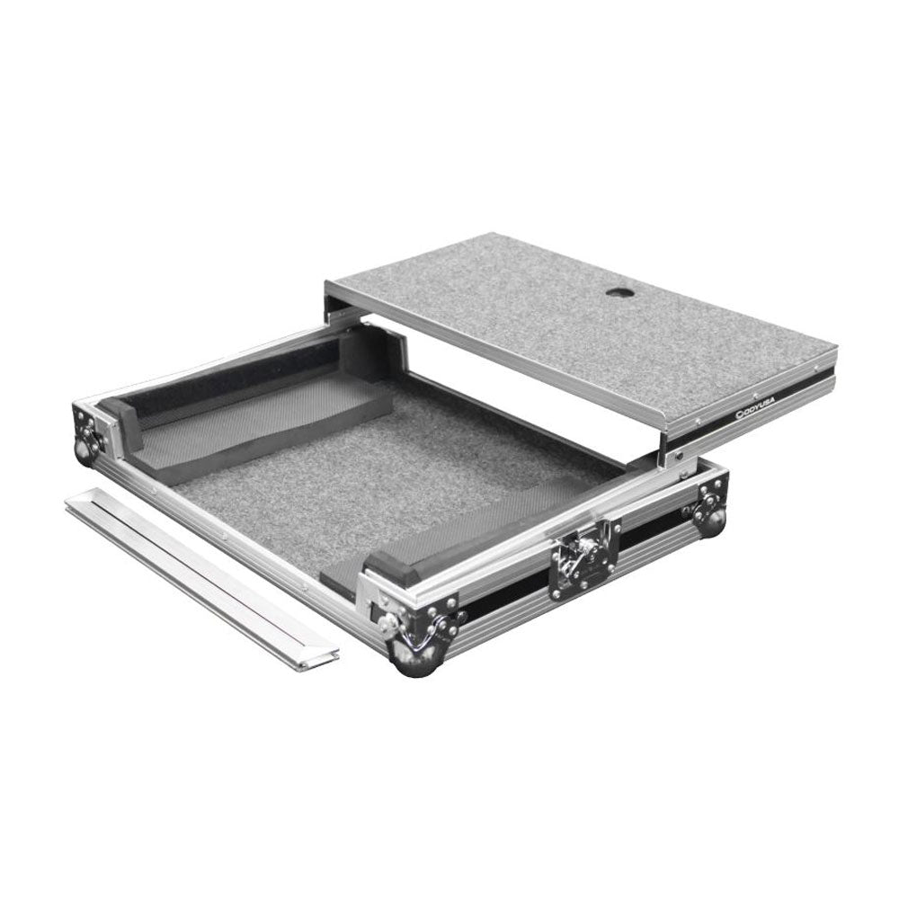 Odyssey Universal Small to Medium Sized DJ Controller Case with Glide Platform - VMInnovations