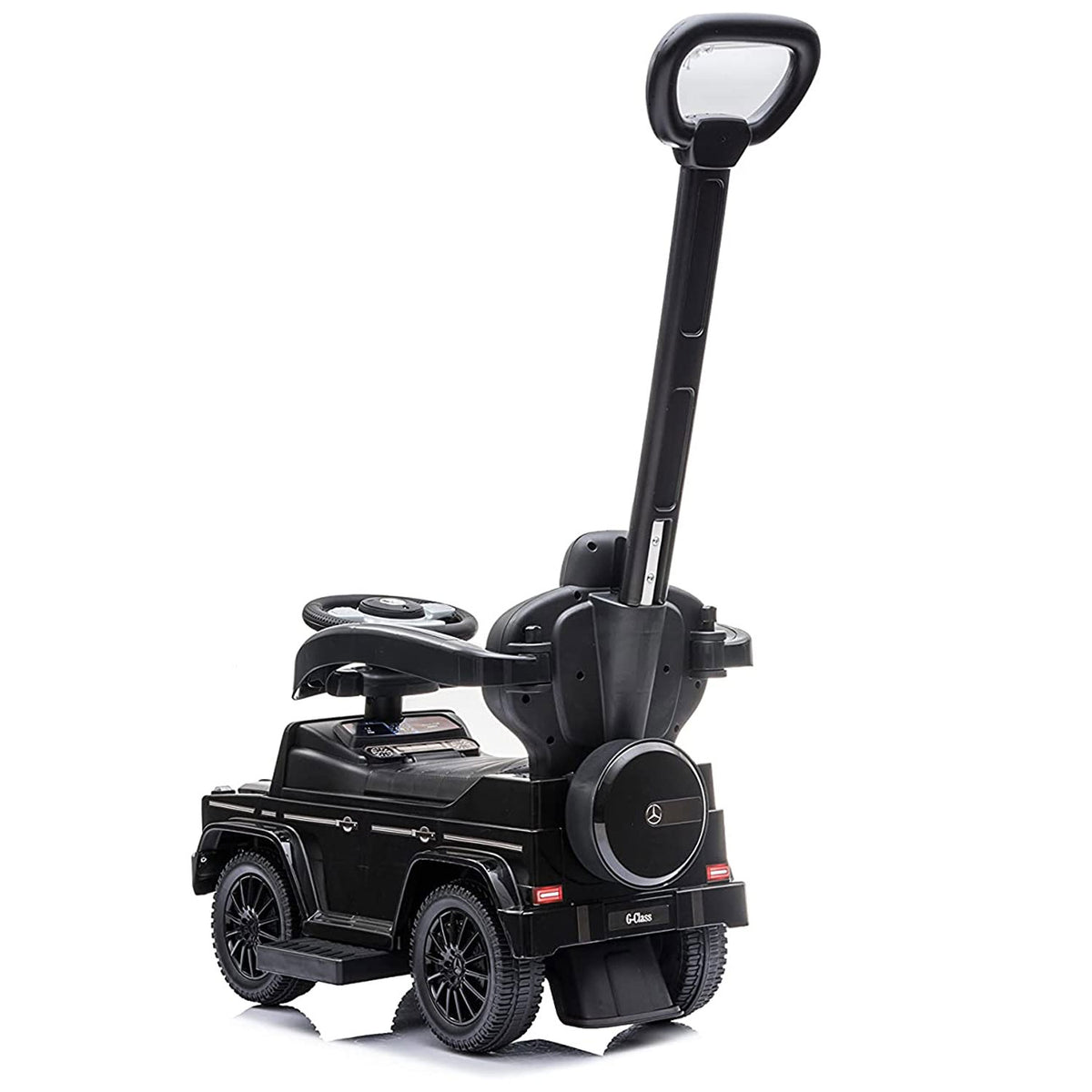 Best Ride On Cars Kids Outdoor Stroller Mercedes G-Wagon 3 in 1 Push Car, (Used)