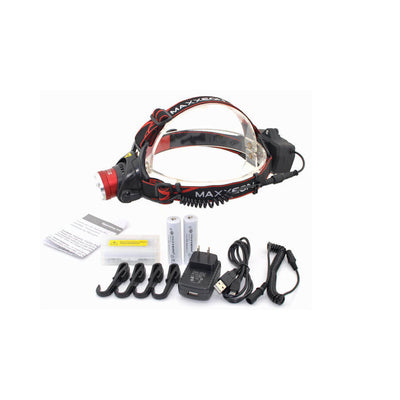 Maxxeon 630 Technician's Micro USB Rechargeable LED Work Headlamp (Refurbished)