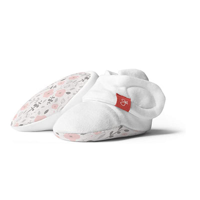 Goumikids Super Soft Organic Stay On Baby Infant Booties, 0-3M Enchanted Garden - VMInnovations
