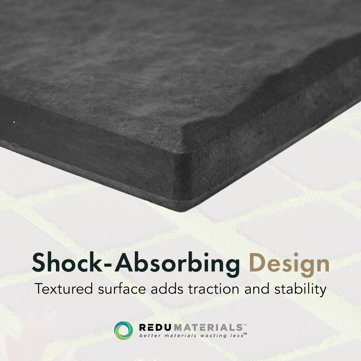 Garden Central 10 Pack 12"x12" Stomp Stone Decorative Stepping Squares(Open Box) - VMInnovations