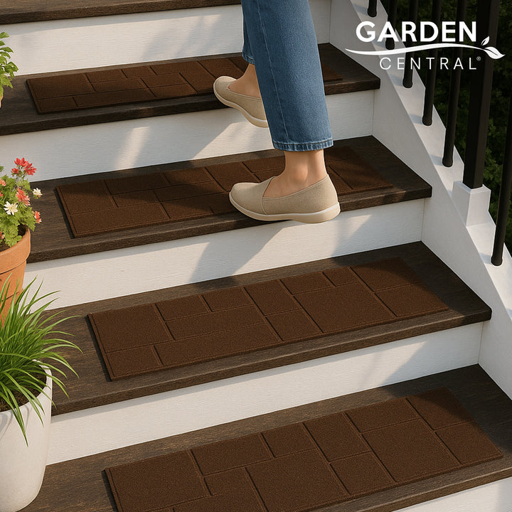 Garden Central 4pk 10" x 24" Cobblestone Stair Tread Decorative Panels(Open Box)