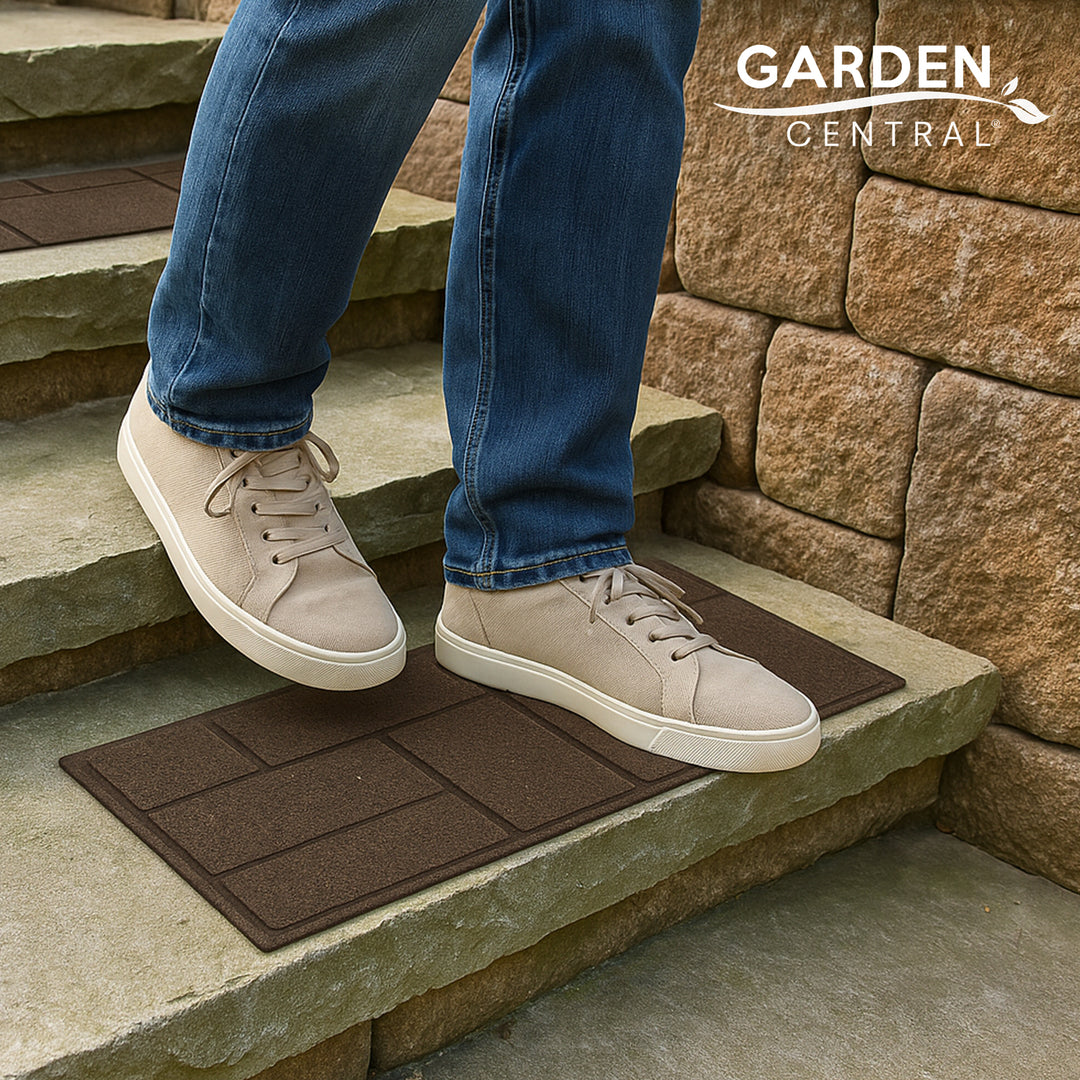 Garden Central 4pk 10" x 24" Cobblestone Stair Tread Decorative Panels(Open Box)