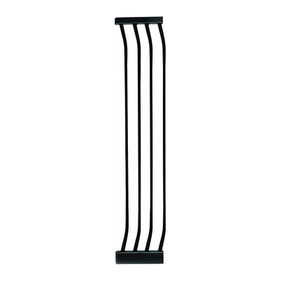 Bindaboo B1130 Pet Safety Gate 10.5 Inch Steel Gate Extension, Black, Set of 1 - VMInnovations