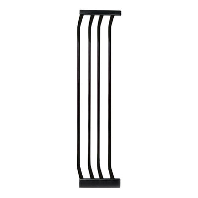 Bindaboo B1130 Pet Safety Gate 10.5 Inch Steel Gate Extension, Black, Set of 1 - VMInnovations