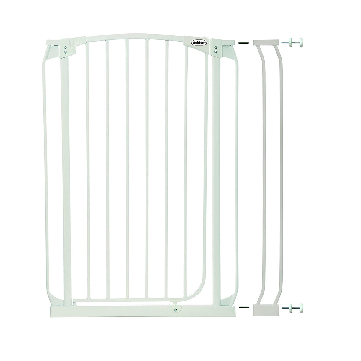 Bindaboo B1125 Baby Pet Safety Gate 3.5 Inch Gate Extension, White, Set of 1 - VMInnovations