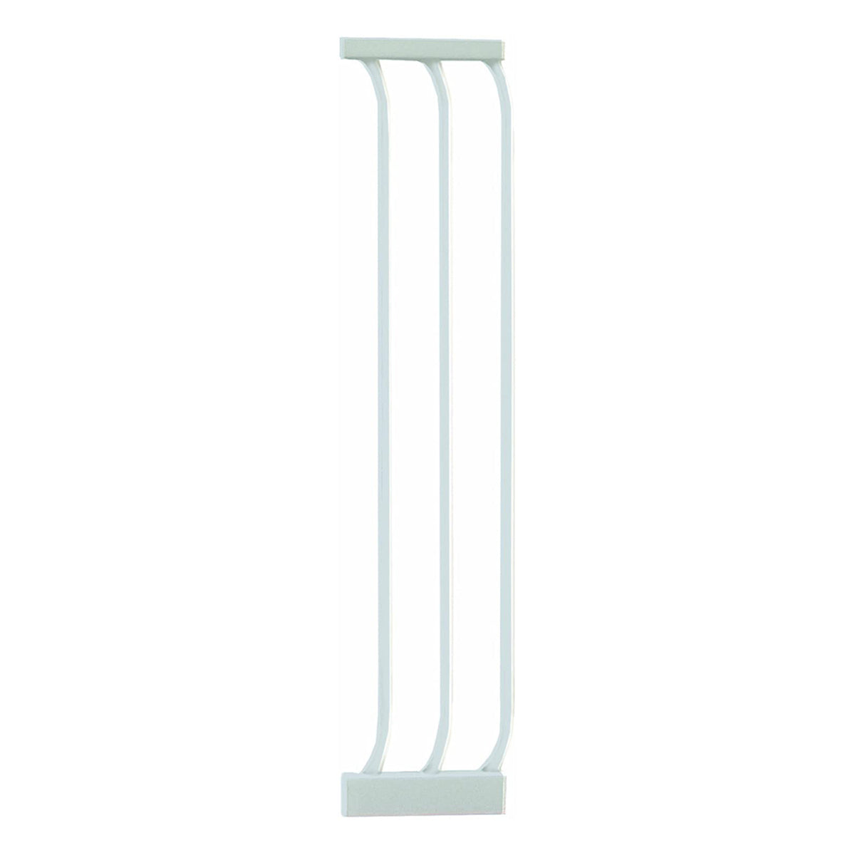 Bindaboo B1107 Baby Pet Safety Gate 7 Inch Steel Gate Extension, White, Set of 1 - VMInnovations