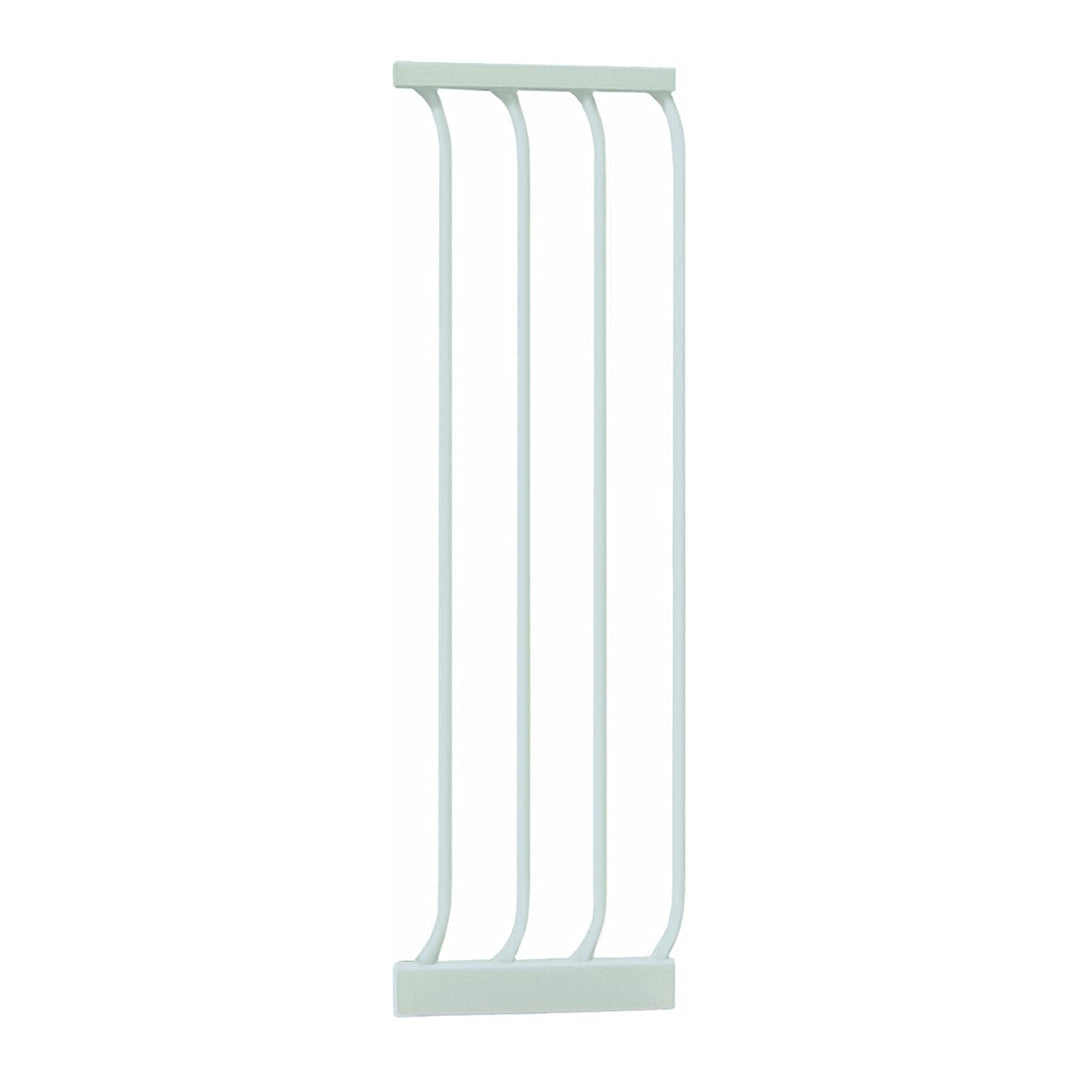 Bindaboo Pet Safety Gate 10.5 Inch Steel Gate Extension, White, Set of 1 (Used)