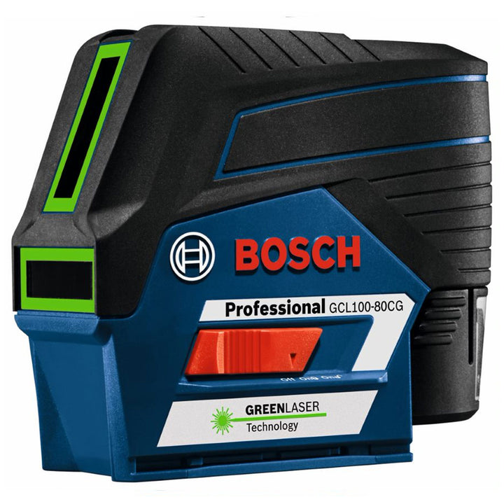 Bosch GCL100-80CG 12V Max Connected Beam Cross Line Laser w/Plumb Points (Used)