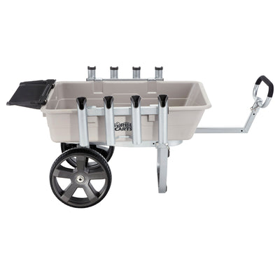 Gorilla Carts 200 Pound Capacity Poly Fish and Marine Utility Cart (For Parts) - VMInnovations