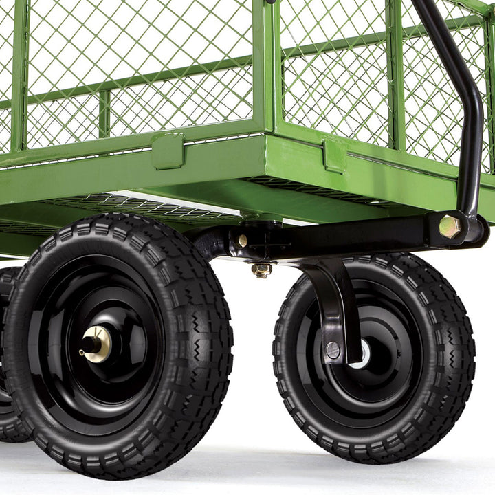 Gorilla Carts 10 Inch No Flat Replacement Tire for Utility Cart, 2 Pack (Used) - VMInnovations