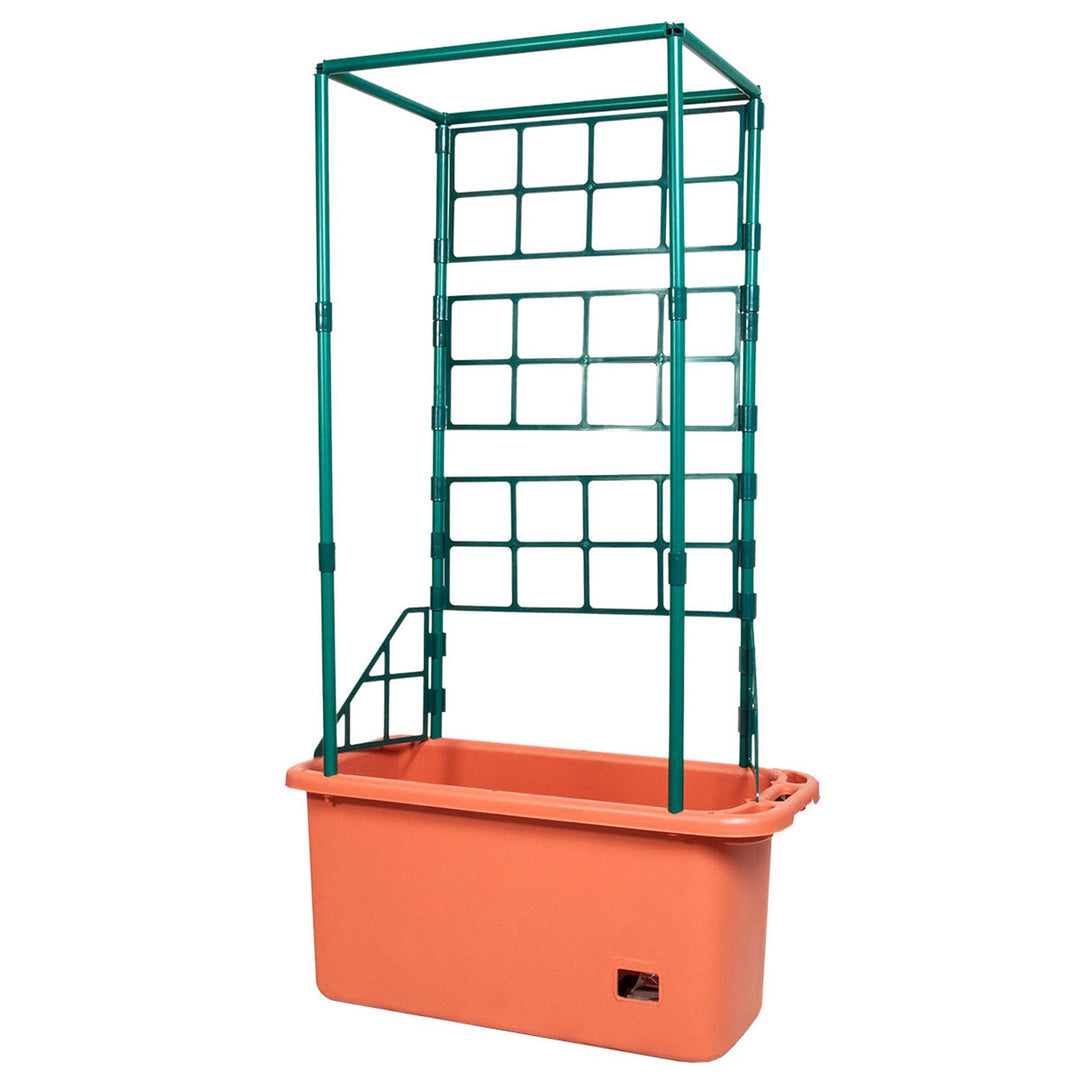 Hydrofarm 10 Gal Tomato Trellis Self Watering Garden System on Wheels (Open Box)