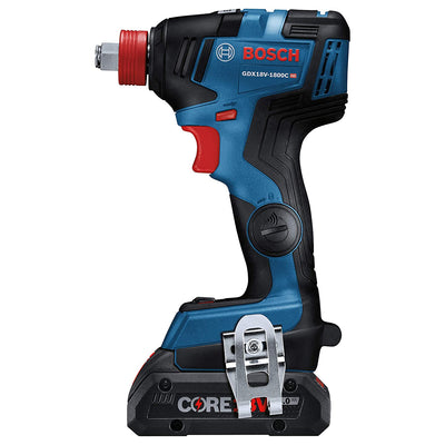 Bosch 2 in 1 Impact Driver Wrench w/ Rechargeable Battery, Bag (Open Box)