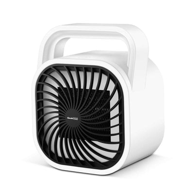 Geek Heat HA31-05E 500 Watt Personal Portable Ceramic Fan Space Heater (2 Pack)
