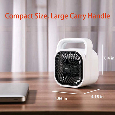 Geek Heat 500 Watt Mini Personal Portable Ceramic Fan Space Heater (Used)