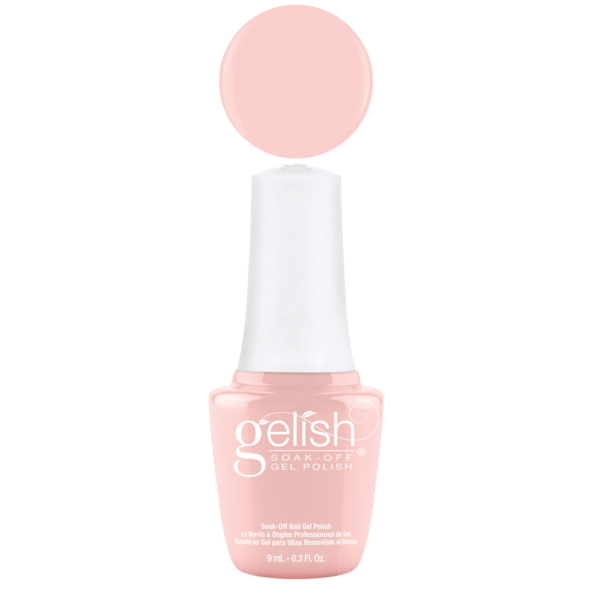 Gelish Shimmer Sunrise Gel Nail Polish Set w/ 110 Stiletto Tips Kit & LED Light