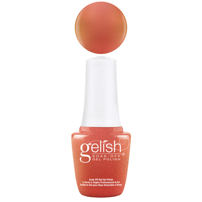 Gelish Shimmer Sunrise Gel Nail Polish Set w/ 110 Stiletto Tips Kit & LED Light - VMInnovations