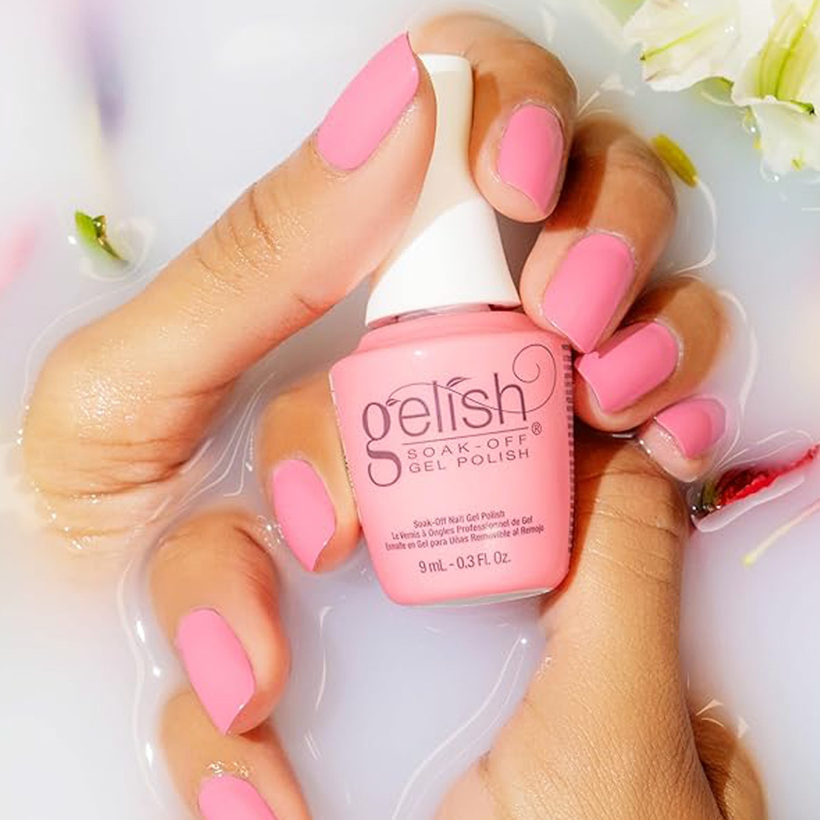 Gelish Mini Core Collection 9 mL Soak Off Nail Polish, Pretty In Pink (Open Box) - VMInnovations