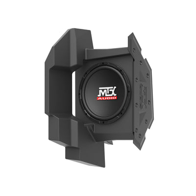 MTX GENERAL-10 Subwoofer Enclosure & Soundstorm 8 Gauge Complete Amp Wiring Kit - VMInnovations