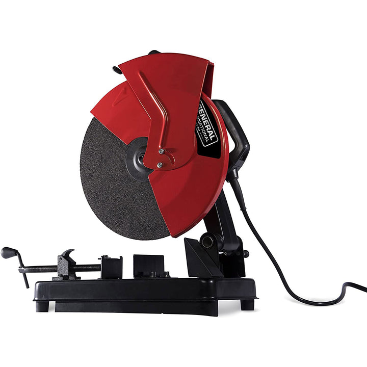 General International BT8005 14 Inch Steel Metal Cut Off Saw with Safety Trigger