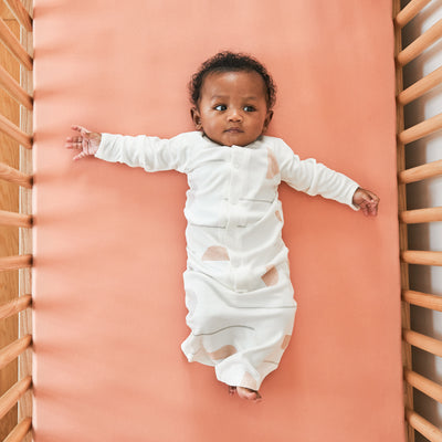 Goumikids Baby Sleeper Gown Organic Bamboo Sleepsack Pajamas, 3-6M Geo Dash - VMInnovations