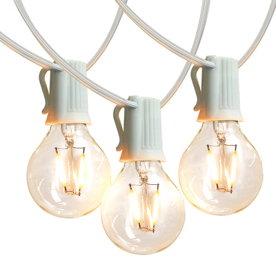 Brightech Ambience Pro Globe White LED Waterproof String Lights, 26 Ft. (Used) - VMInnovations