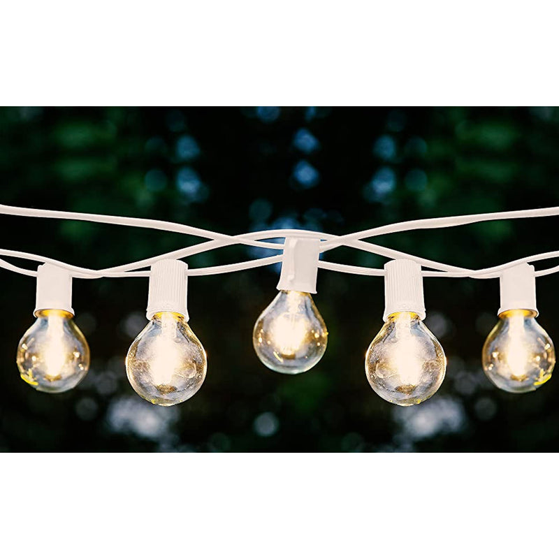 Brightech Ambience Globe White LED Waterproof String Lights, 26 Ft. (Open Box)
