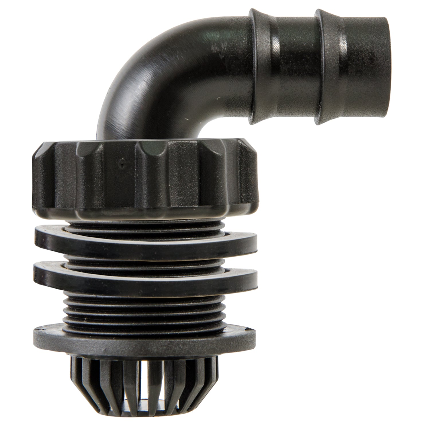 Active Aqua GFEH1 Grow Flow 3/4 In. Hydroponic Garden Elbow Hardware Kit, 6 Pack - VMInnovations