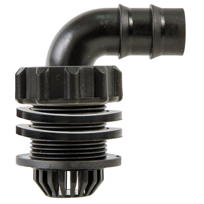 Active Aqua GFEH1 Grow Flow 3/4 In. Hydroponic Garden Elbow Hardware Kit, 6 Pack - VMInnovations