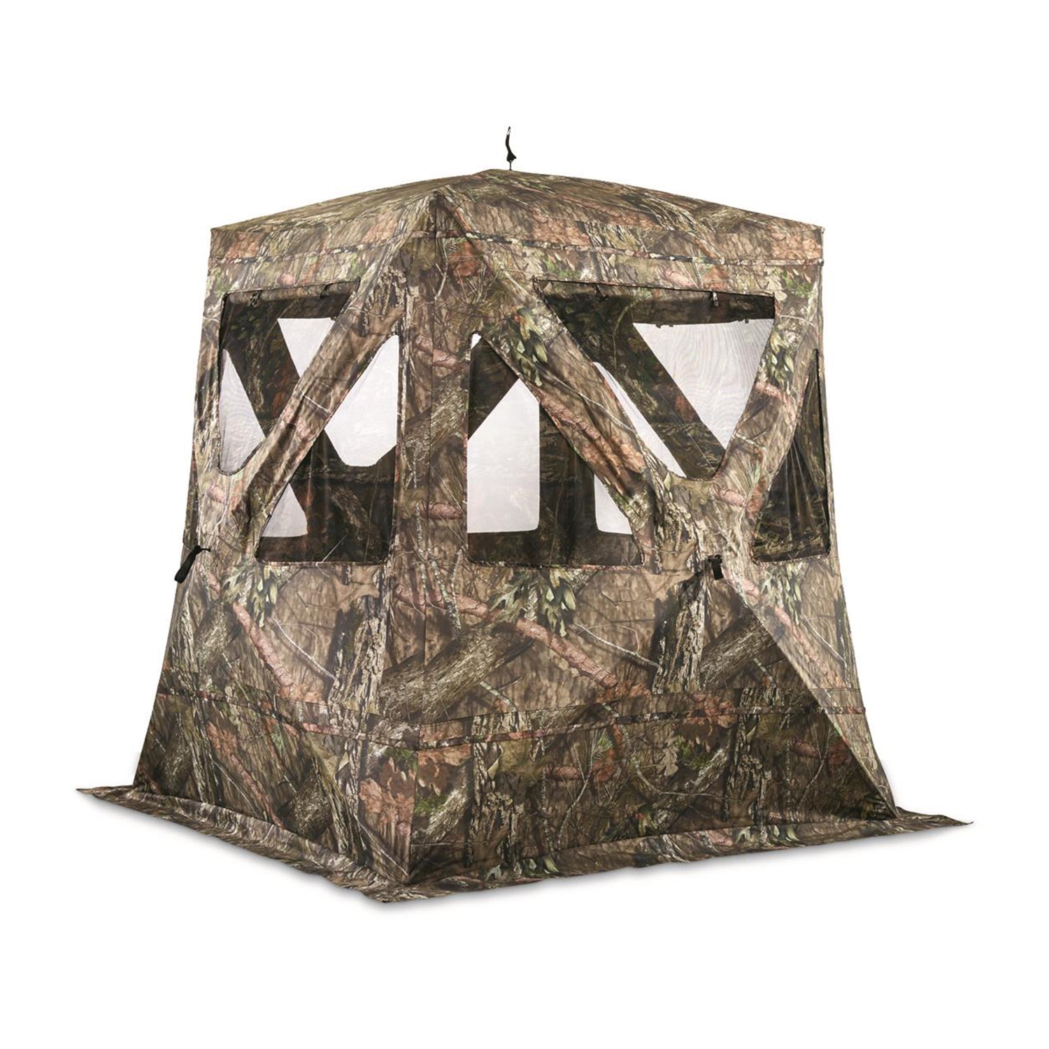 Guide Gear GGFXLSCB Flare XL Tall Ground Hunting Blind, Mossy Oak Camouflage - VMInnovations