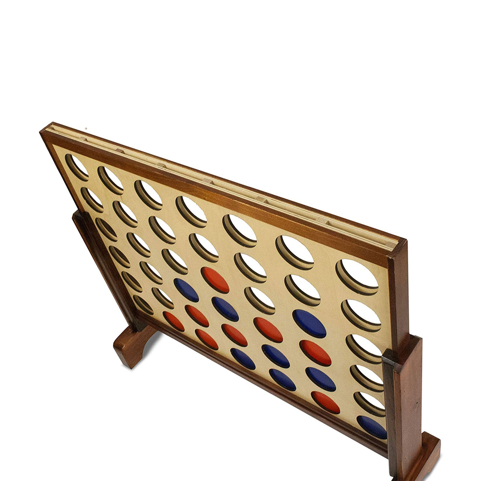 YardGames Large Tumbling Timbers & Giant 4 in a Row Outdoor Game Bundle - VMInnovations