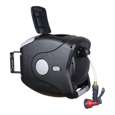 Gartenkraft 75-Foot Durable XG-75S Retractable Garden Hose Reel (For Parts)