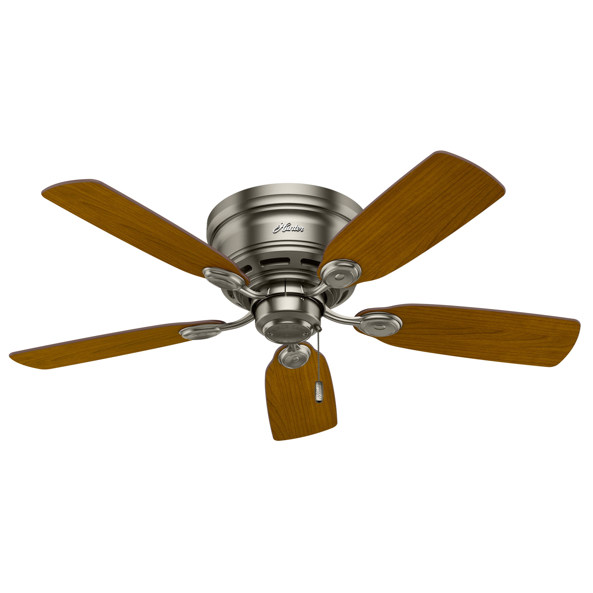Hunter 51046 Low Profile Plus 42 Inch 5 Blade Quiet Ceiling Fan w/ Mounting Kit