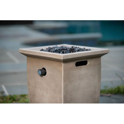 Endless Summer MGO Liquid Propane Patio Gas Fire Pit, Stainless Steel (Open Box)
