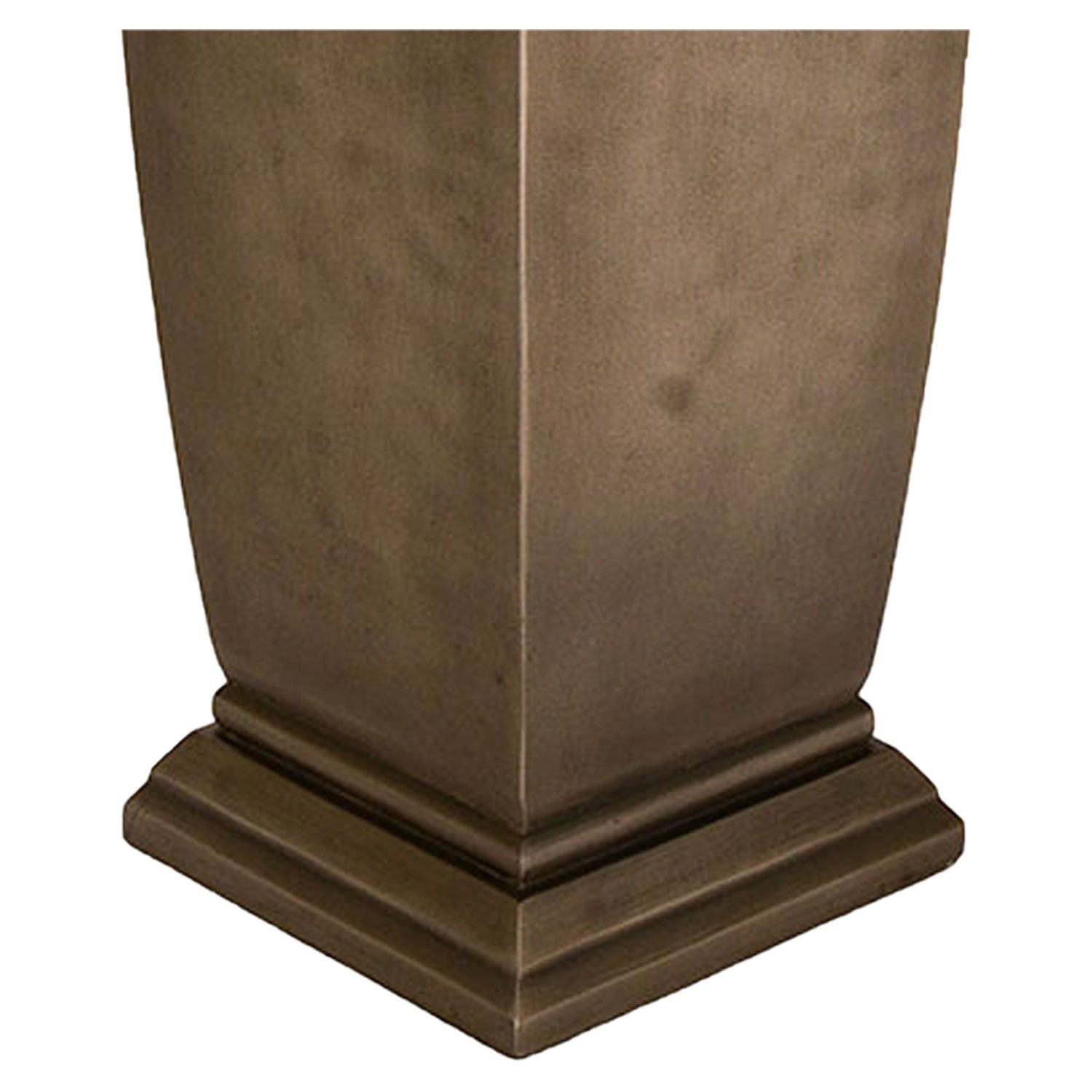 Endless Summer Stainless Steel Decorative Faux Stone Patio Gas Fire Pit(Damaged)