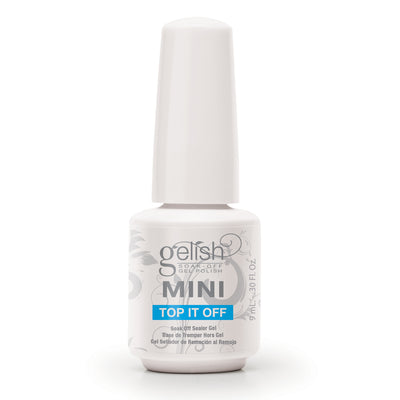 Gelish 9mL Mini Terrific Trio Essentials Collection Soak Off Gel Nail Polish Kit
