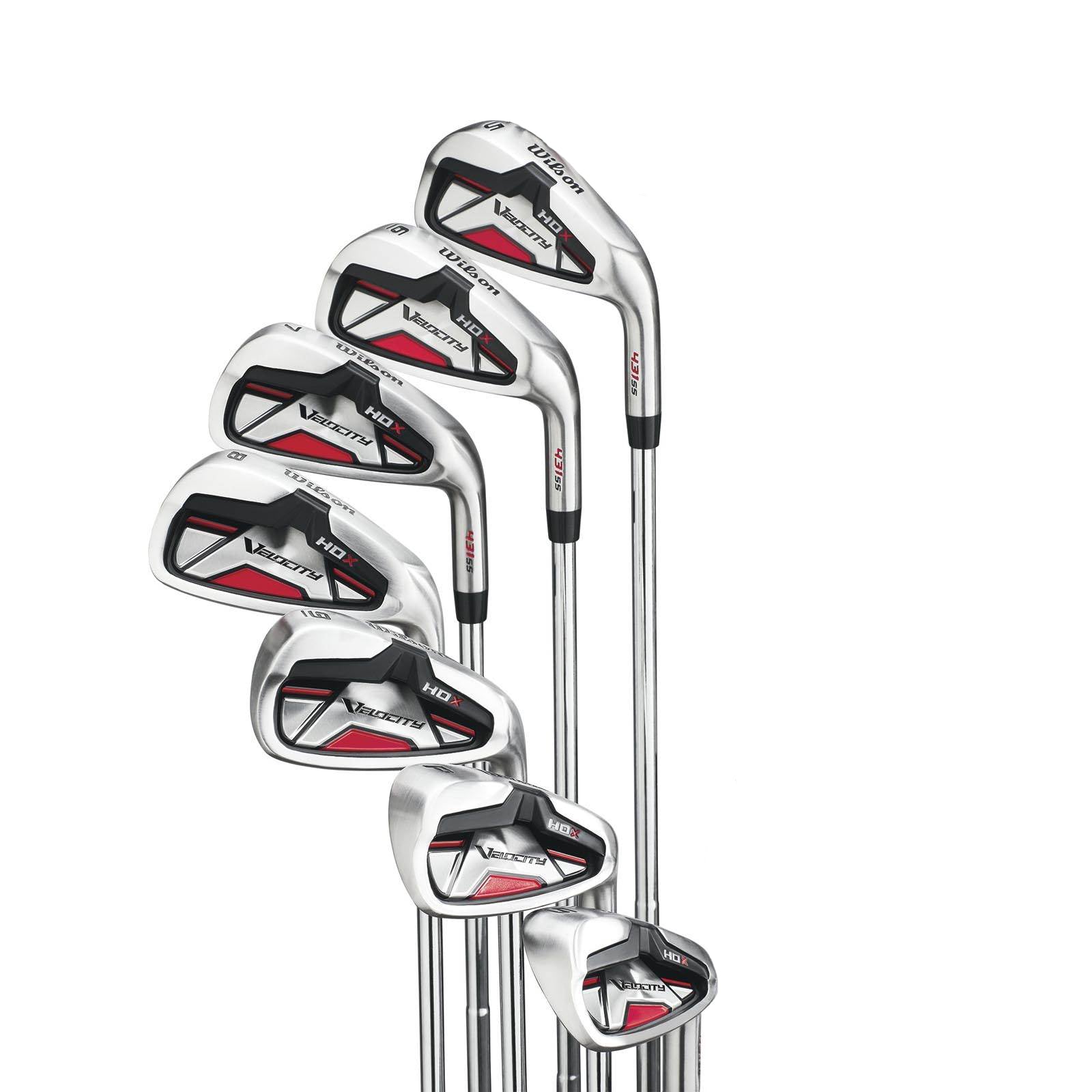 Wilson Velocity HDX Mens Right Hand 5-PW+SW Golf Club Set(CertifiedRefurbished)