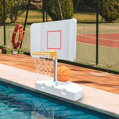 Good Ideas 15 Inch Pool Shot Wing It Pool Freestanding Basketball Hoop, (Used) - VMInnovations