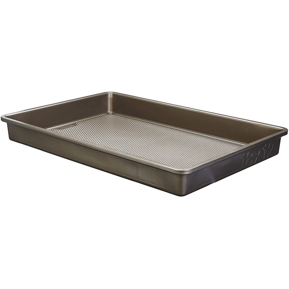 Emeril Lagasse 11 x 18 Inch Nonstick Hard Anodized Double Burner Griddle, GrayGoodCook 12 x 18 x 2 Inch Diamond Infused Nonstick Textured Bakeware Cake Pan