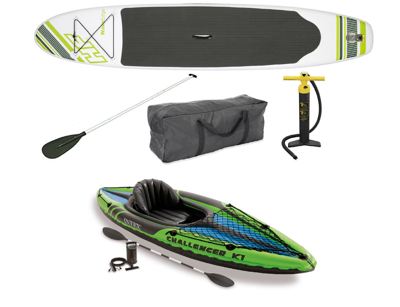Bestway Hydro Force Wave Stand Up Paddle Board & 1-Person Sporty Kayak